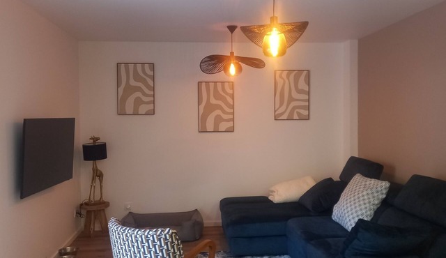 Apt for 2 or 4 people with jacuzzi and garden in the heart of Laruns village in Laruns
